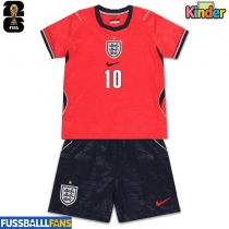 England Jude Bellingham #10 Auswärts Trikotsatz Kinder WM 2026 Kurzarm (+ Kurze Hosen)